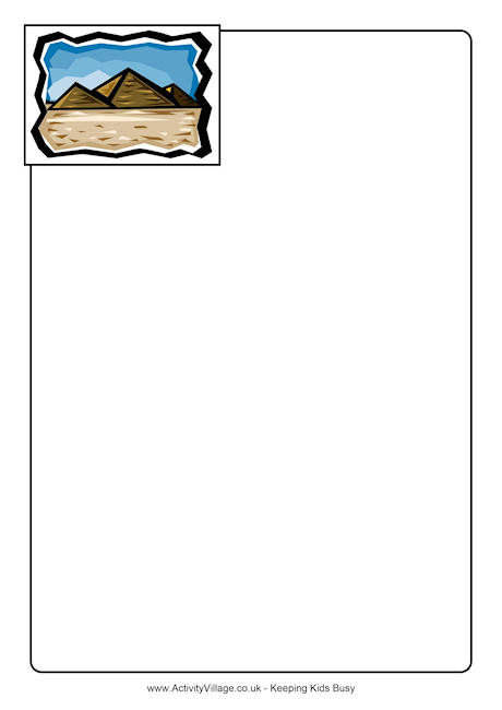 Pyramids notebooking page