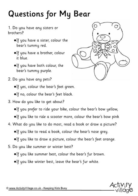 My Bear My Bear game
