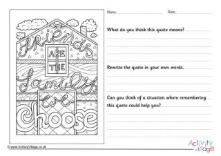 Quotation Worksheets