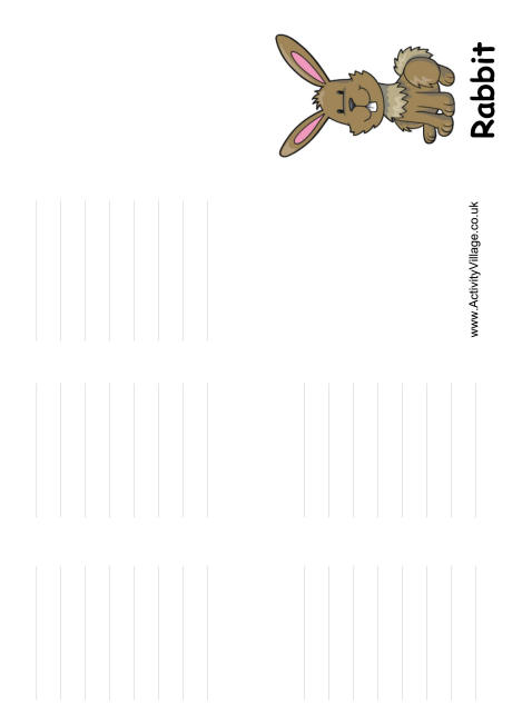 Rabbit booklet Rabbit booklet