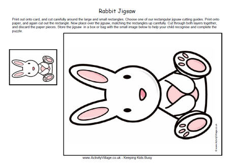 Rabbit jigsaw 2 Rabbit jigsaw 2