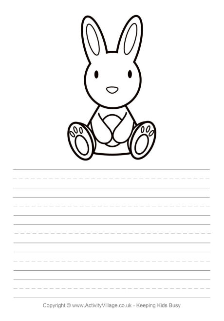 Rabbit story paper Rabbit story paper
