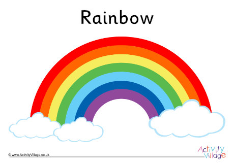 Rainbow poster 6