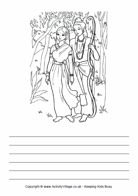 Rama and Sita story paper