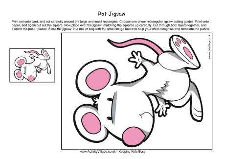 Rat Jigsaw 1 Rat Jigsaw 1