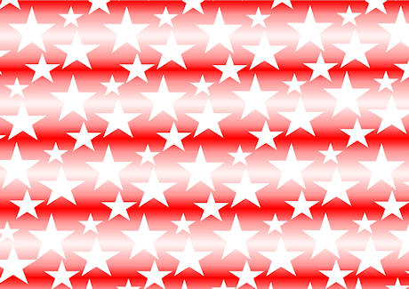 Red star scrapbook paper