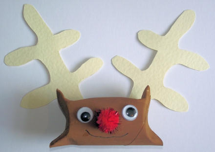 Reindeer candy holder