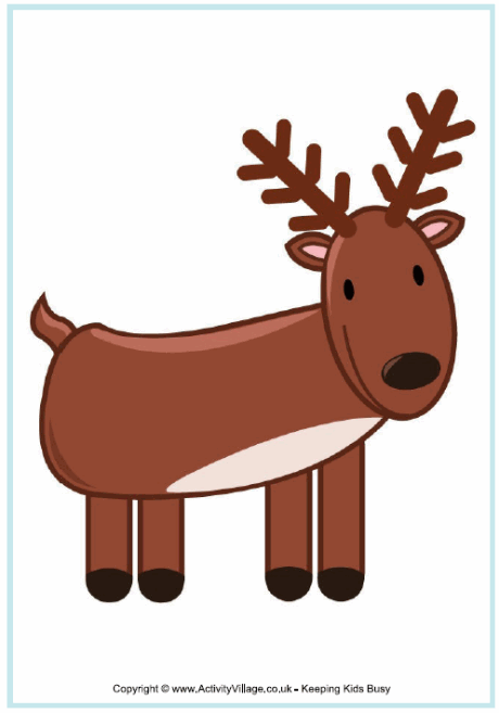 Reindeer poster 2