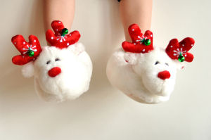 Reindeer slippers