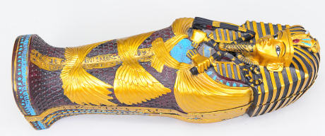 Replica of Tutankhamun's sarcophagus