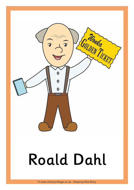 Roald Dahl Poster