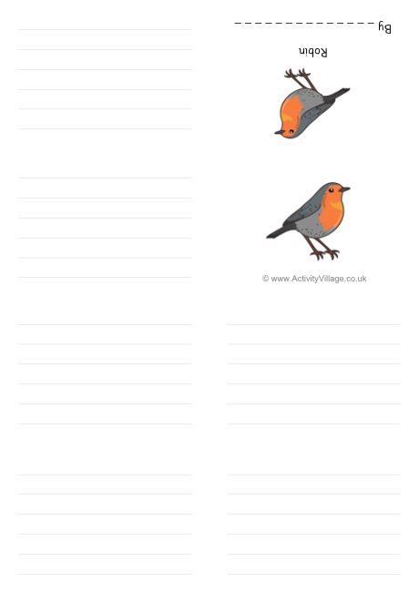 Robin Booklet Robin Booklet
