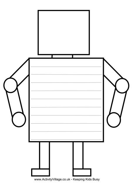 Robot writing frame