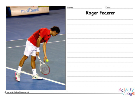 Roger Federer Story Paper 2