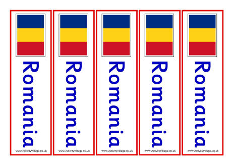 Romania bookmarks