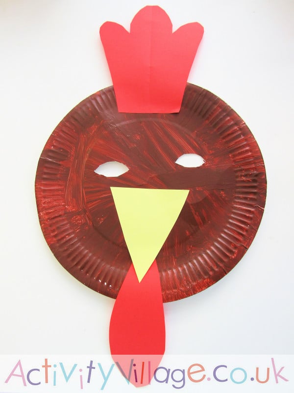 Rooster Mask Craft