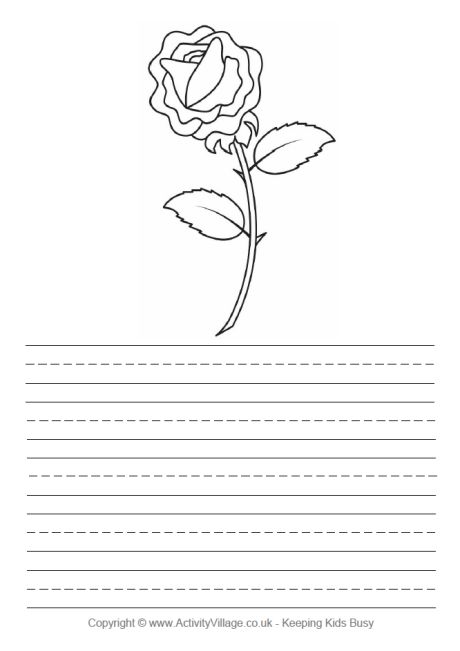 Rose story paper