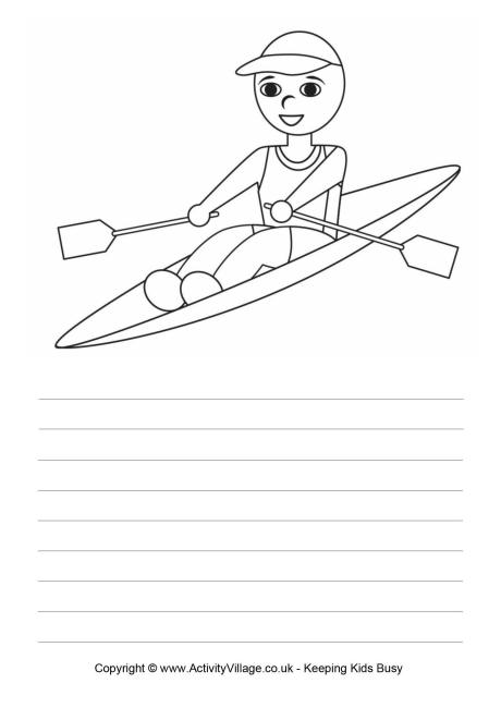 Rowing story paper