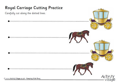 Royal carriage cutting practice