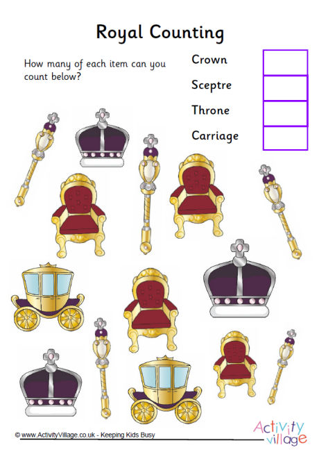 Royal counting 3