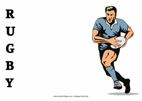 Rugby acrostic poem printable