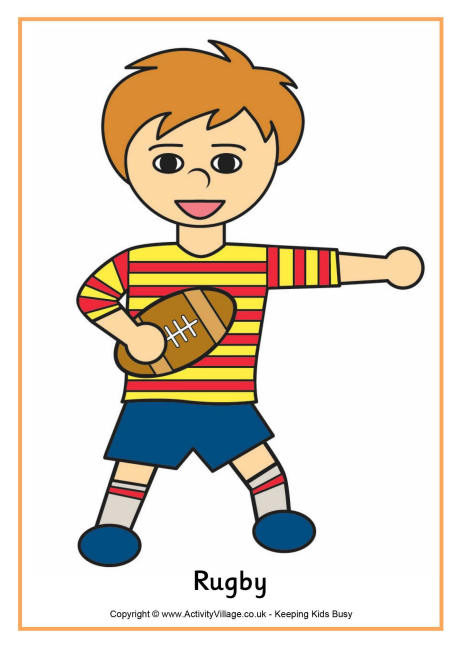 Rugby poster