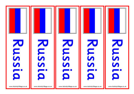 Russia bookmarks 