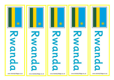 Rwanda bookmarks