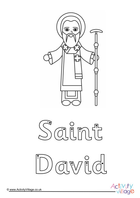 Saint David Finger Tracing
