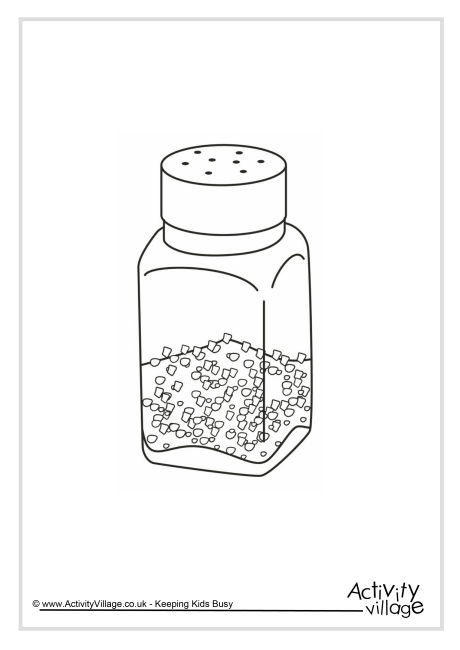 Download Salt Colouring Page