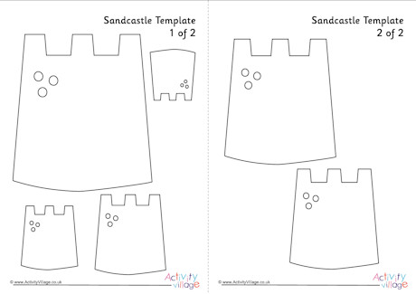 Sandcastle template