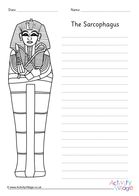 Sarcophagus writing page Sarcophagus writing page