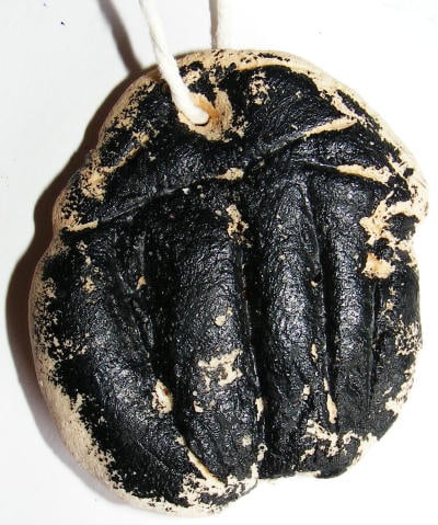 Scarab beetle amulet