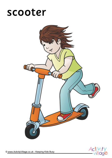 Scooter Poster