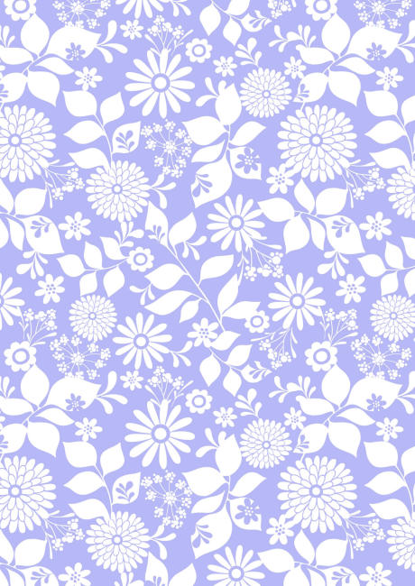 Scrapbook paper - lilac floral