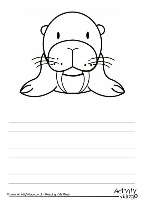 Sea Lion Story Paper