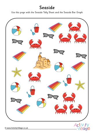 Seaside bar graph activity