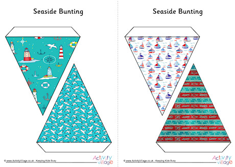 Seaside Bunting Small