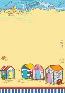 Seaside Scrapbook Paper