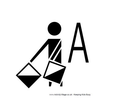 Semaphore Alphabet Slideshow