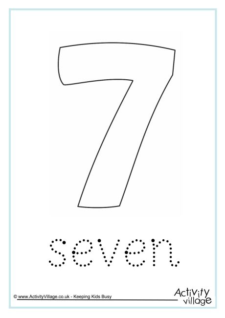 Seven Word Tracing