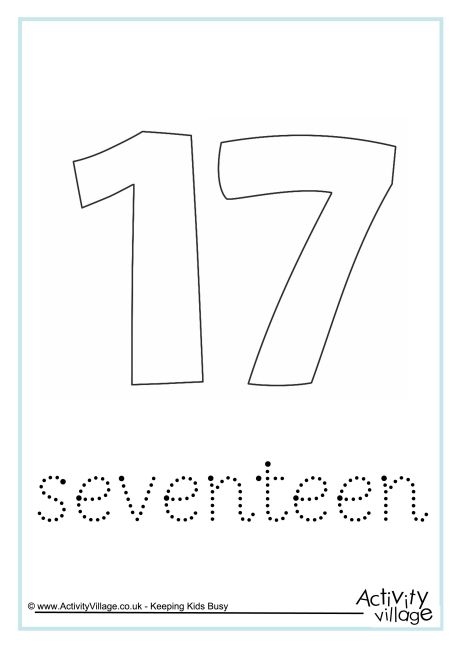 Seventeen Word Tracing