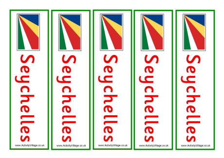 Seychelles bookmarks
