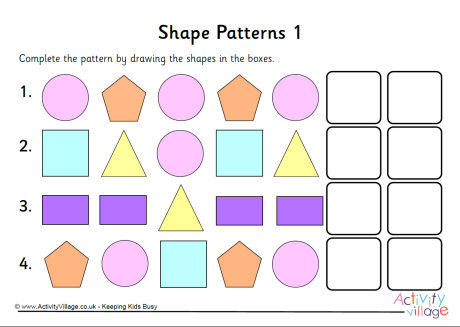 Shape patterns 1