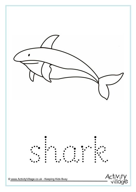 Shark word tracing
