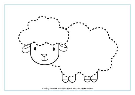 Sheep tracing page