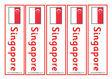 Singapore bookmarks 