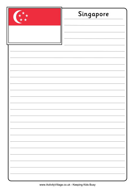 Singapore notebooking page