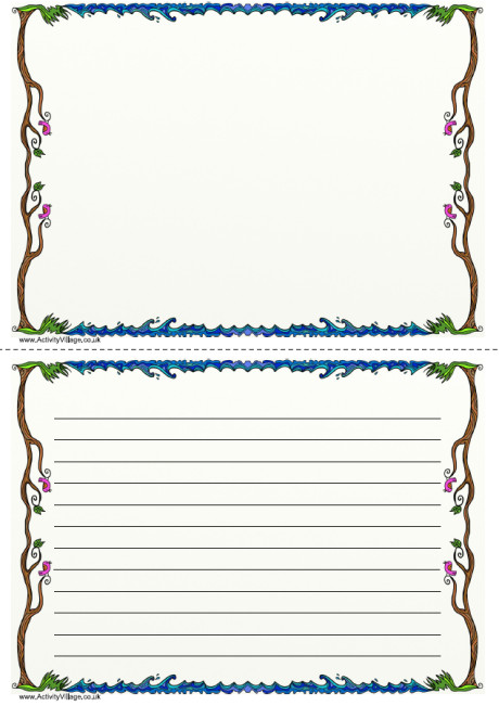 Singing Bird Writing Frame