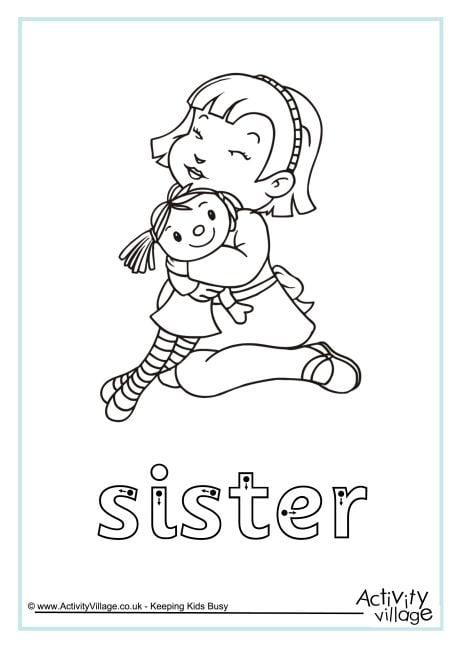 Sister Finger Tracing